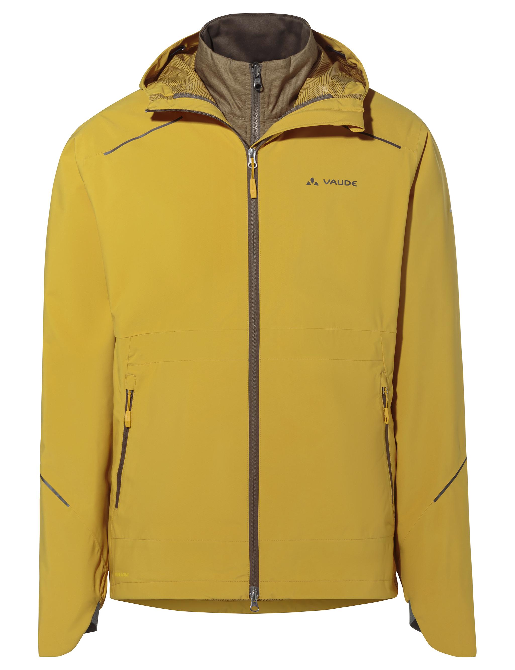 VAUDE Men's Yaras 3in1 Jacket Doppeljacke Herren - savanna
