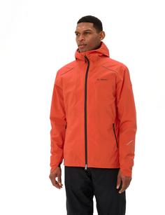 Rückansicht von VAUDE Men's Yaras 3in1 Jacket Doppeljacke Herren glowing red