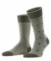 ESPRIT Piqu&eacute; Dot SO  2-Pack Socken Herren - thyme (7821)