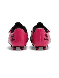 Rückansicht von hummel HATTRICK M.G. JR Fußballschuhe Kinder PINK FLAMBÃ