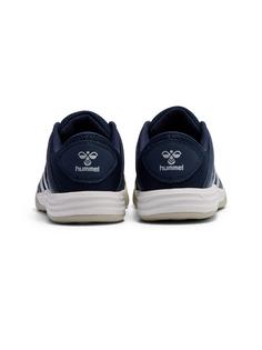 Rückansicht von hummel MULTIPLAY STABLE LC JR Hallenschuhe Kinder BLACK IRIS