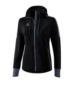 Erima Basic Softshelljacke Damen Funktionsjacke Damen schwarzgrau