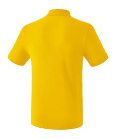 Rückansicht von Erima Teamsport Poloshirt Kids Poloshirt Kinder gelb