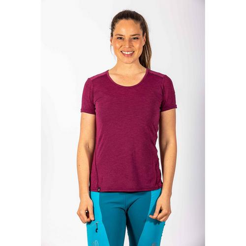 Rückansicht von Maul Sport Schönberg fresh Funktionsshirt Damen Bordeaux