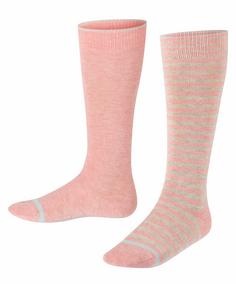 ESPRIT Easy rib  Knee-high 2-Pack Freizeitsocken Kinder heather pink mel. (8386)