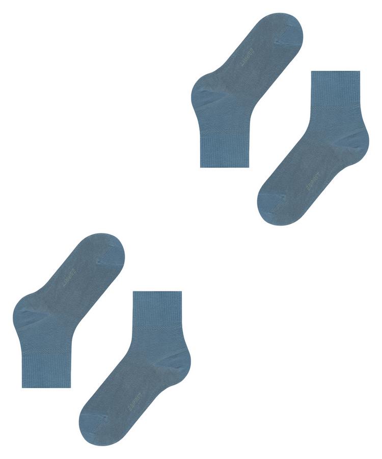 ESPRIT ESPRIT Ribbed Cuff SO  2-Pack Socken Damen - venice night (6567) - 2 | SportScheck