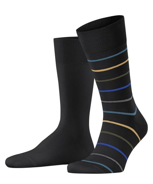 ESPRIT Fine Stripe  2-Pack Socken Herren