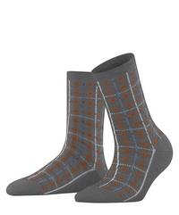 ESPRIT Check SO Socken Damen - dark grey (3070)