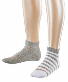 ESPRIT Str Pixel  2-Pack Freizeitsocken Kinder light grey (3400)