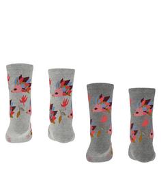Rückansicht von ESPRIT Hedgehog SO  2-Pack Freizeitsocken Kinder sortiment (0010)
