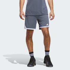 Rückansicht von adidas 3G Speed Basketball AEROREADY Shorts Funktionsshorts Herren Grey Four / White