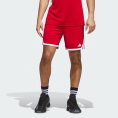 Rückansicht von adidas 3G Speed Basketball AEROREADY Shorts Funktionsshorts Herren Team Power Red / White
