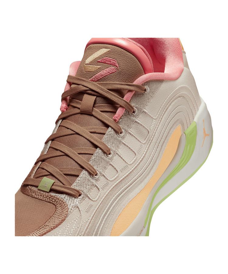 Nike Nike Luka 4 Light Orewood Tangerine Tint Hallenschuhe Herren - braungruen - 3 | SportScheck