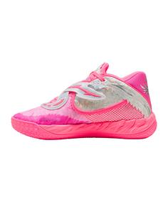 Rückansicht von PUMA MB.05 World Tour Sneaker rosa