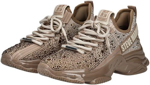 Rückansicht von Steve Madden Sneaker Sneaker Damen Beige/Gold