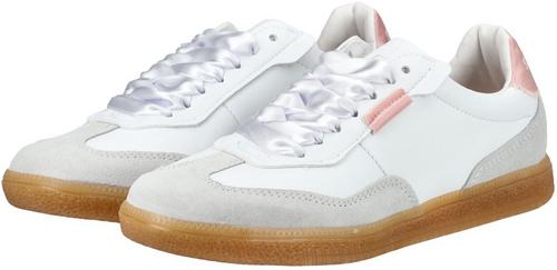 Rückansicht von Steve Madden Sneaker Sneaker Damen Weiß/Pink