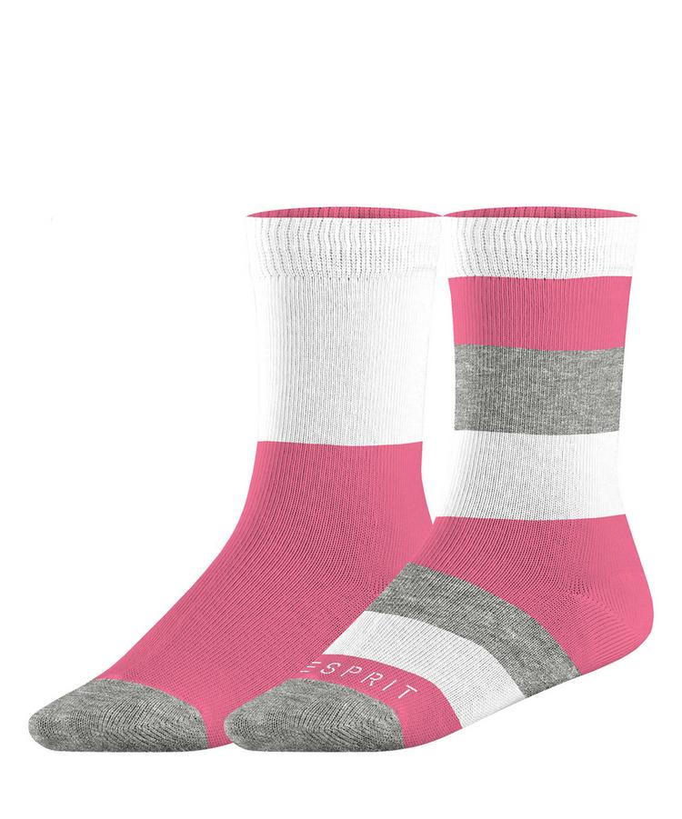 ESPRIT ESPRIT Stripe SO 2-Pack Socken Kinder - white (2000) - 0 | SportScheck