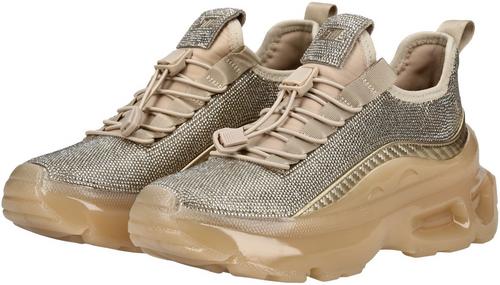 Rückansicht von Steve Madden Sneaker Sneaker Damen Beige/Rosa