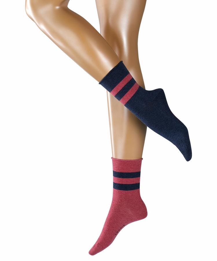 ESPRIT ESPRIT M Stripe SO 2P Socken Damen - sortiment (0030) - 0 | SportScheck