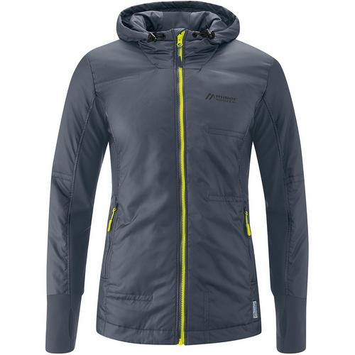 Rückansicht von Maier Sports Caurusool Funktionsjacke Herren Grau