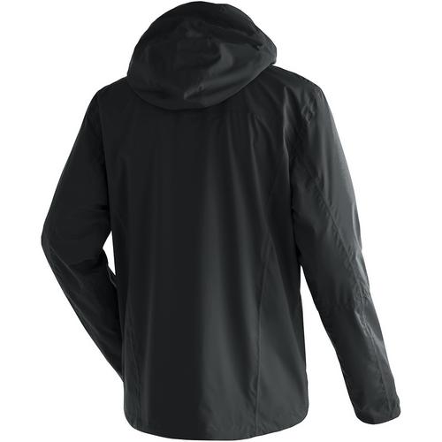 Rückansicht von Maier Sports Metor rec Funktionsjacke Herren Schwarz01103