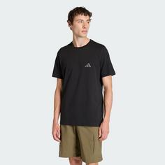 Rückansicht von adidas TERREX MOUNTAIN T-SHIRT MIT GRAFIK Kletterschuhe Herren Black