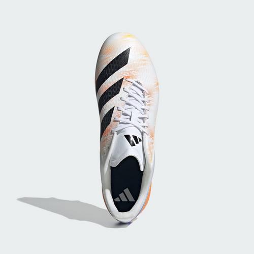 Rückansicht von adidas Adizero RS15 Pro SG Rugbyschuh Rugbyschuhe Cloud White / Core Black / Lucid Tangerine