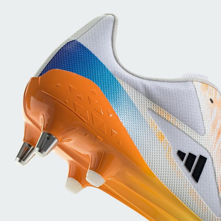 adidas adidas Adizero RS15 Pro SG Rugbyschuh Rugbyschuhe - Cloud White / Core Black / Lucid Tangerine - 5 | SportScheck