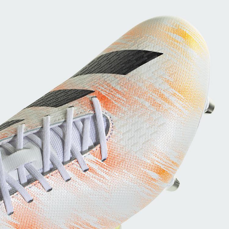 adidas adidas Adizero RS15 Pro SG Rugbyschuh Rugbyschuhe - Cloud White / Core Black / Lucid Tangerine - 6 | SportScheck