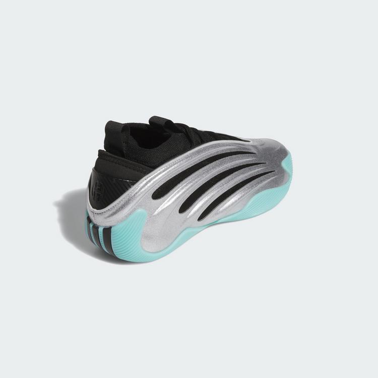 adidas adidas Harden Volume 9 Schuh Basketballschuhe - Silver / Core Black / Flash Aqua - 4 | SportScheck