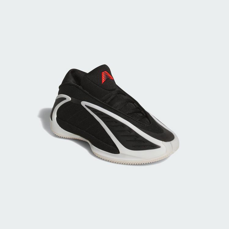 adidas adidas Anthony Edwards 2 Schuhe f&uuml;r Kinder Basketballschuhe Kinder - Core Black / Zero Metalic / Lucid Red - 3 | SportScheck