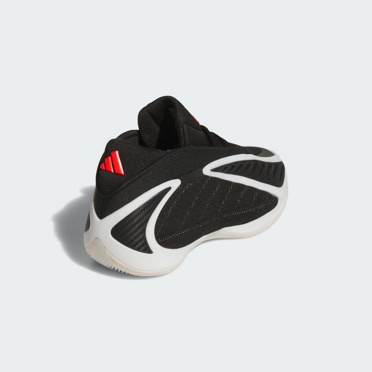 adidas adidas Anthony Edwards 2 Schuhe f&uuml;r Kinder Basketballschuhe Kinder - Core Black / Zero Metalic / Lucid Red - 4 | SportScheck