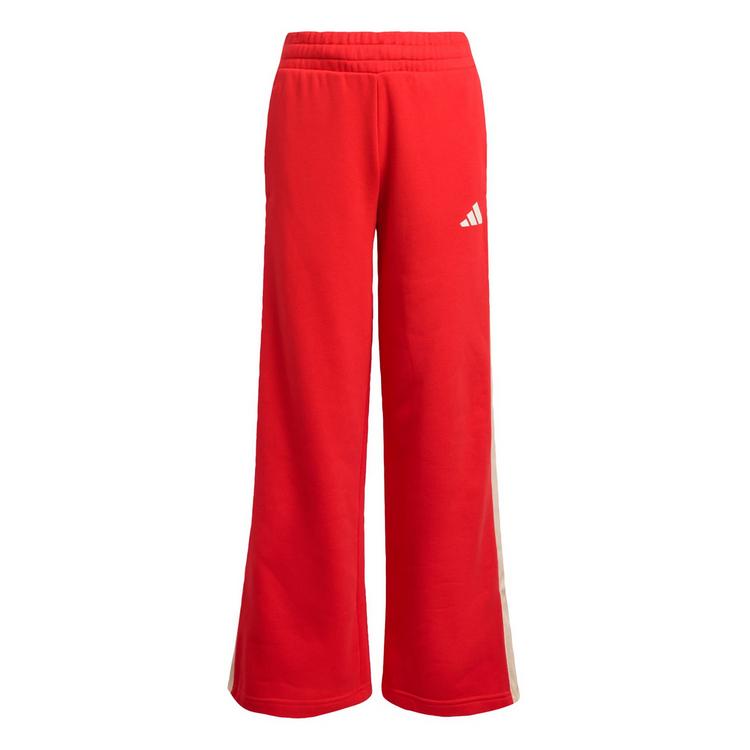 adidas adidas STADIUM HOSE MIT WEITEM BEIN Stoffhose Kinder - Pure Ruby / Off White - 0 | SportScheck