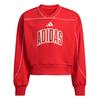 adidas STADIUM SWEATSHIRT Sweatshirt Kinder - Pure Ruby / Off White