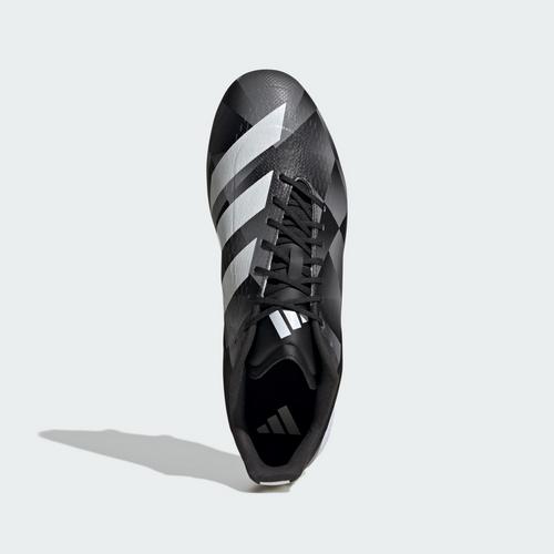 Rückansicht von adidas Adizero RS15 Ultimate SG Rugbyschuh Rugbyschuhe Core Black / Cloud White / Grey Three