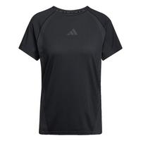 adidas T-Shirt, nahtlos, gestrickt Funktionsshirt Damen - Black / Grey Six