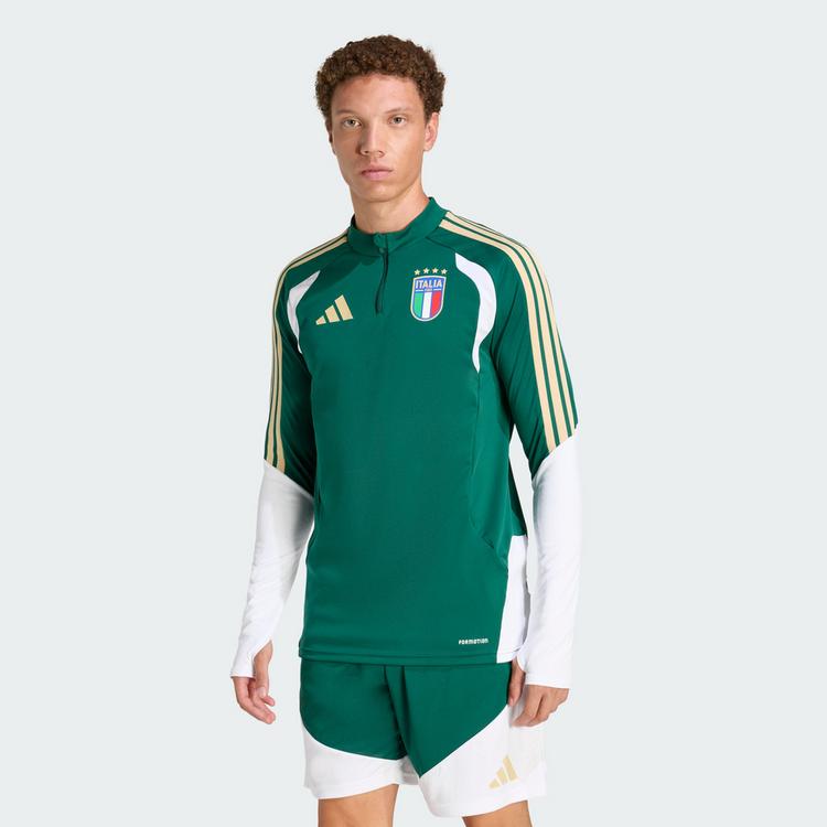 adidas adidas Italien 26 Tiro Trainingsoberteil Trainingsanzug Herren - Collegiate Green - 0 | SportScheck