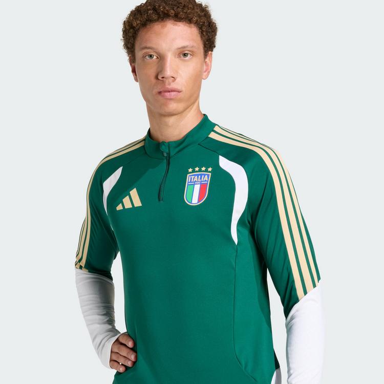 adidas adidas Italien 26 Tiro Trainingsoberteil Trainingsanzug Herren - Collegiate Green - 1 | SportScheck