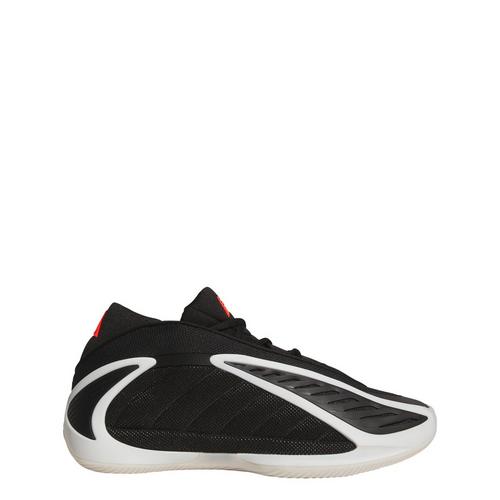 Rückansicht von adidas Anthony Edwards 2 Schuhe Sneaker Herren Core Black / Zero Metalic / Lucid Red