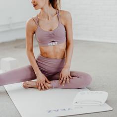 Rückansicht von YEAZ SOUL MATE Handtuch Pearl Dust