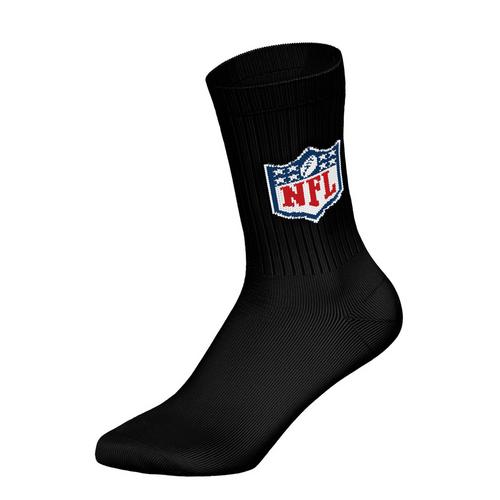 Rückansicht von NFL Socken Freizeitsocken Schwarz