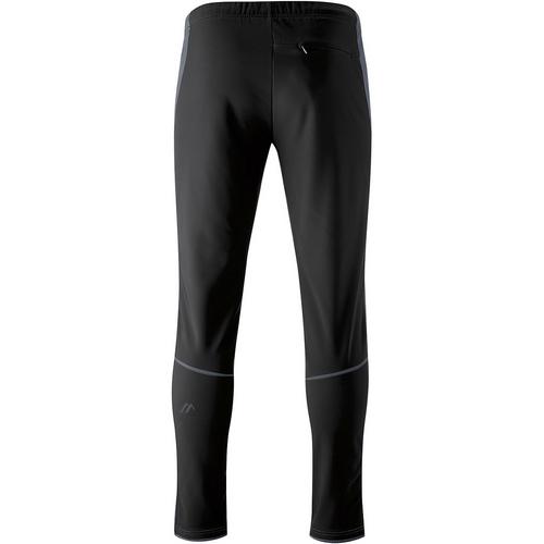 Rückansicht von Maier Sports Telfs CC Tights Herren Schiefer
