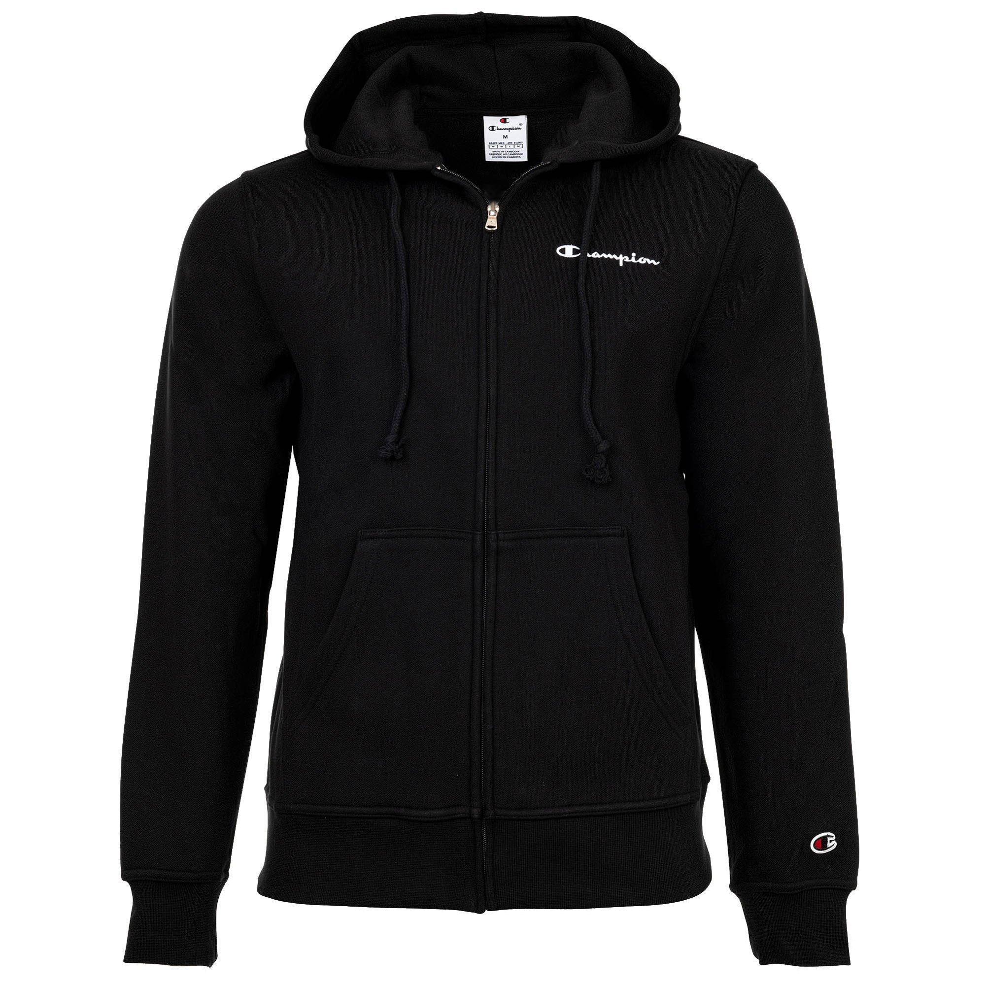 CHAMPION Sweatjacke Sweatjacke Herren - Schwarz