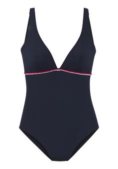 S.OLIVER Badeanzug Badeanzug Damen marine