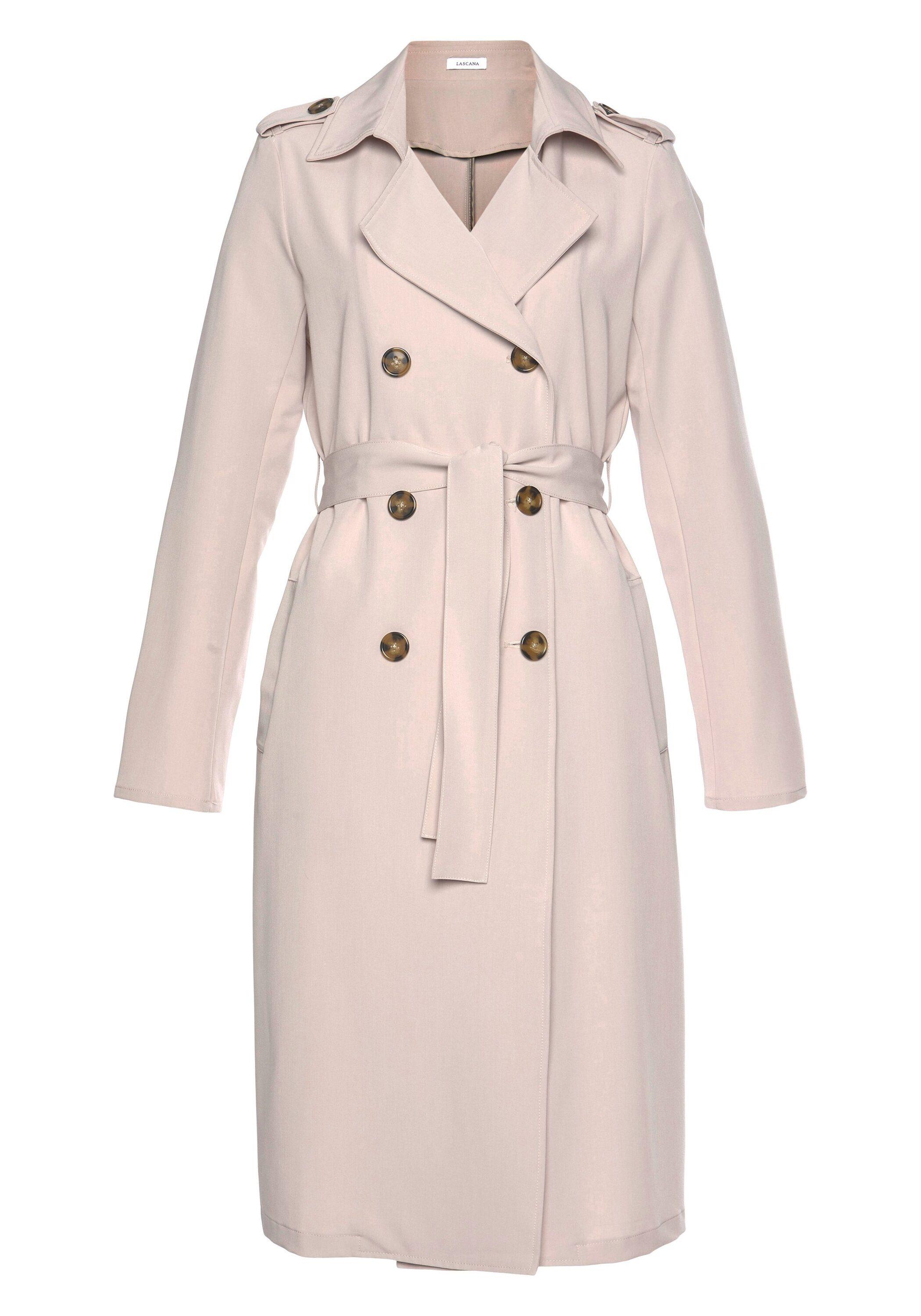 Lascana Trenchcoat Trenchcoat Damen - beige