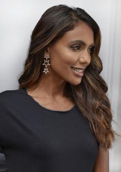 Rückansicht von Lascana Rundhalsshirt T-Shirt Damen schwarz