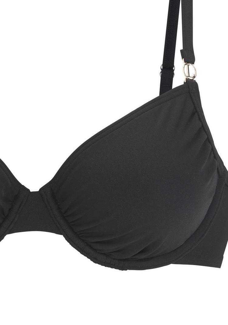 Lascana Lascana B&uuml;gel-Bikini-Top Bikini Oberteil Damen - schwarz - 0 | SportScheck