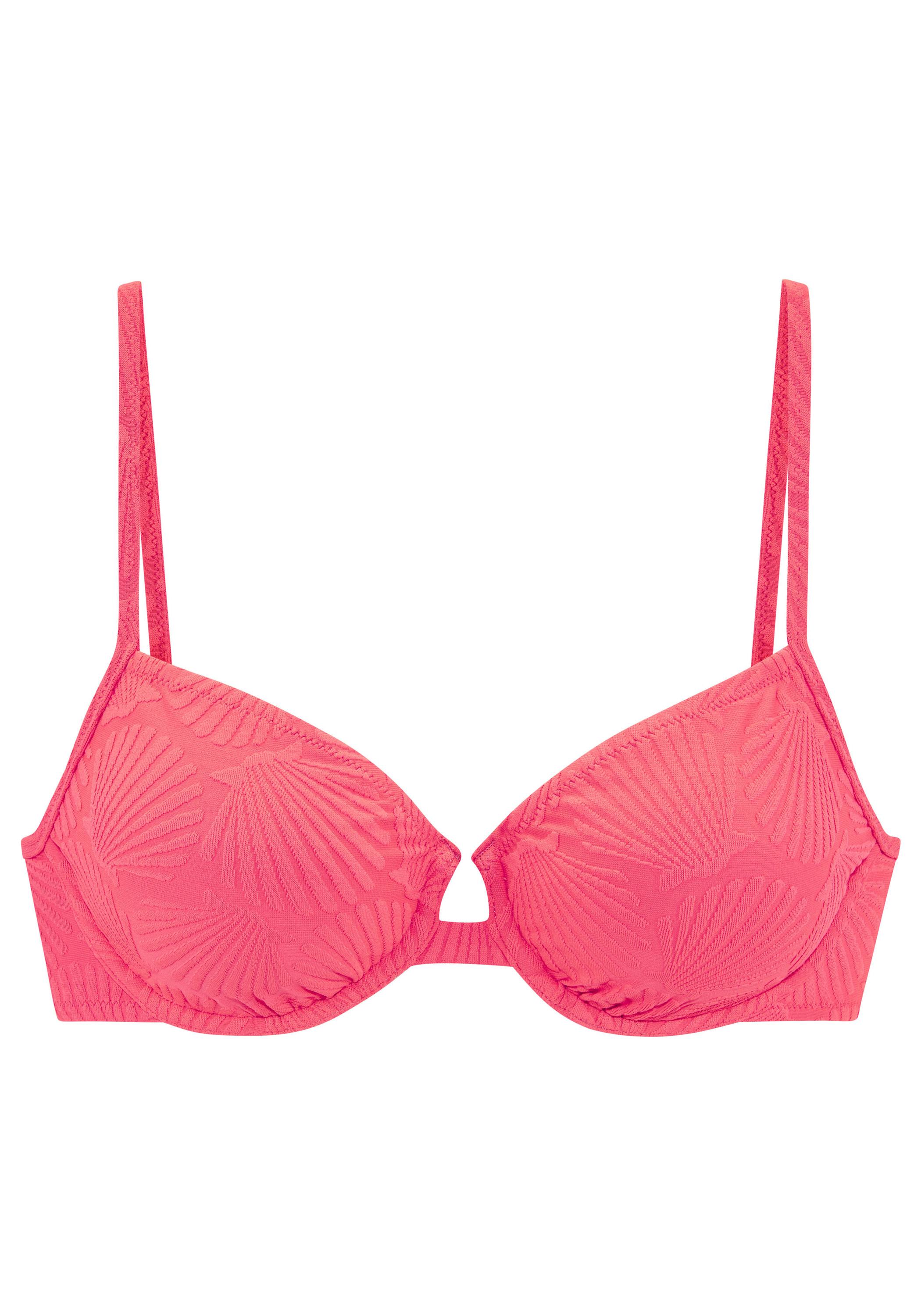 S.OLIVER B&uuml;gel-Bikini-Top Bikini Oberteil Damen - pink