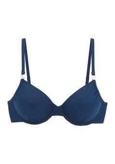 Lascana Bügel-Bikini-Top Bikini Oberteil Damen marine