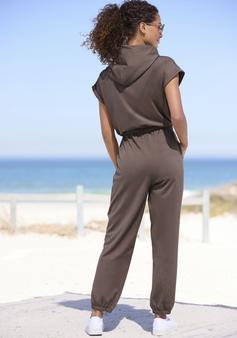 Rückansicht von VENICE BEACH Overall Overall Damen taupe